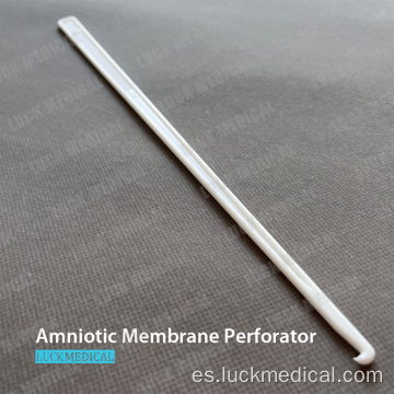 Perforador de membrana amniótica médica